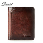 Vintage brown (two-fold anti-theft card top layer cowhide)