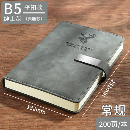 a5 Notebook customized skin feeling large notebook thickened notepad wholesale extra thick business diary b5 customized logo
