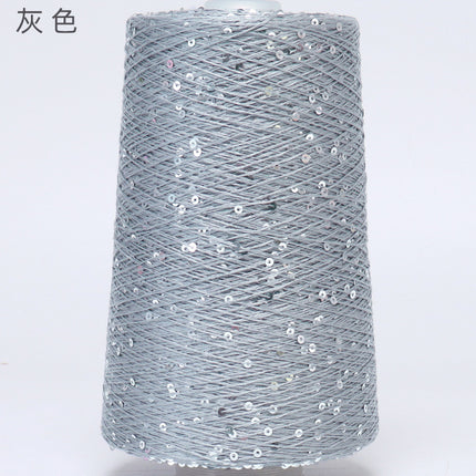 Silk Joy/Tencel Iridescent Sequin Hand-Knitted Yarn Ball Colorful Tencel Sequin Yarn Wholesale 500g