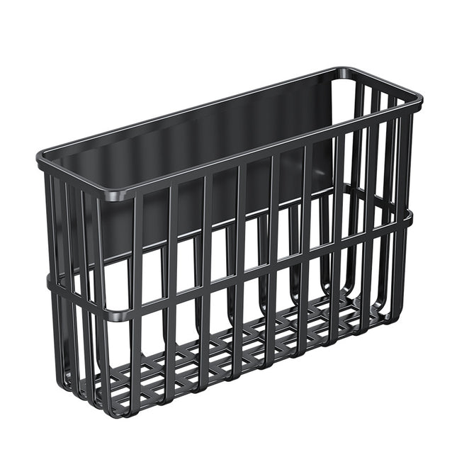 Kitchen Refrigerator Storage Rack for Cling Film, Paper Towels, and Condiments, Side Gap Organizer