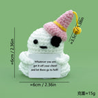 Pink magic hat ghost