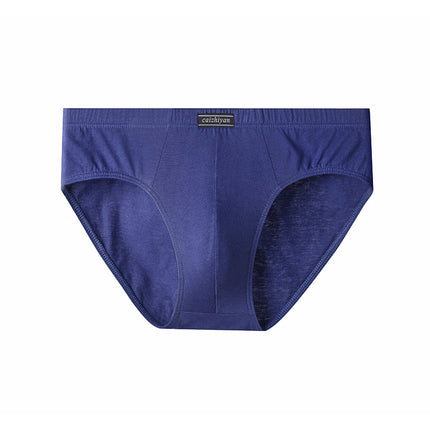 Carefully Selected Pure Cotton Men's Underwear Plus Size Briefs Breathable Sweat-Absorbent Middle-Aged and Elderly Cotton Briefs Men's Wholesale
