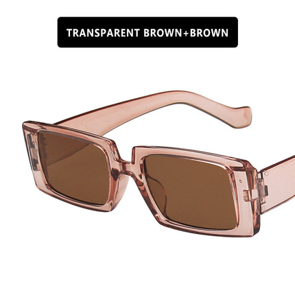 Cross-Border Hot-Selling Square Sunglasses European and American Fashion Ins Hip-Hop Glasses 2020 New Women's Sunglasses Sunglasses