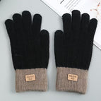 Vertical gloves-black