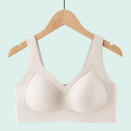 Plus-Size mm Exclusive Jelly Adhesive Bra for Stable Support of Large Busts, Prevents Outward Expansion and Sagging, Gathers Side Breasts, Cross-Border Bra for Foreign Trade