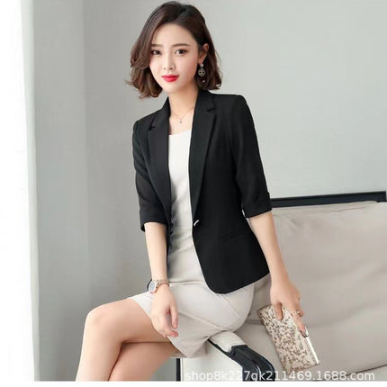 Original Authentic Professional Suit for Women, Spring & Fall Suit Skirt, Women's Dress, Two-Piece Set, Slim Formal Work Clothes for Women