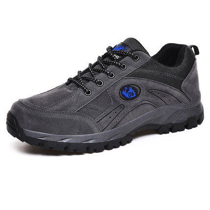 Winter Mountaineering Shoes Men's Casual Sports Non-slip Fleece-lined Warm Cotton Shoes Cross-border Large-size Travel Shoes Outdoor Trendy Shoes