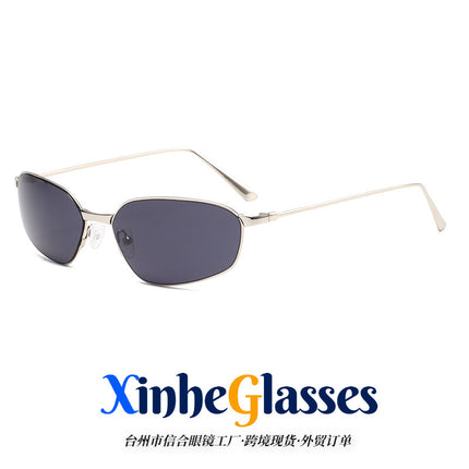 2322 Metal Cat-Eye Sunglasses Cross-Border E-Commerce Foreign Trade Amazon Uv400 Fashion Trend Tk