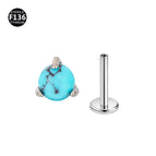 1.2x10x5mm teeth m0.9 / Turquoise