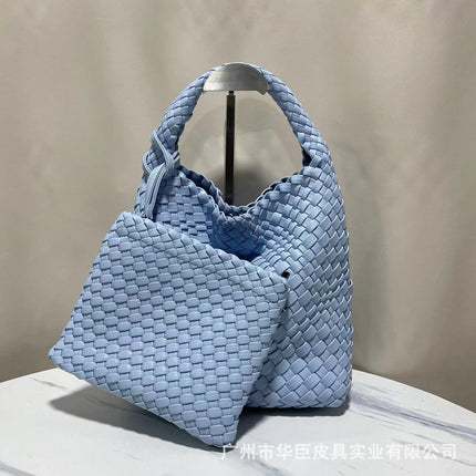 Niche Design Handmade Woven Bag Women's Western-style Bag Women's Bag Small Bag Large Capacity Vegetable Basket Bag