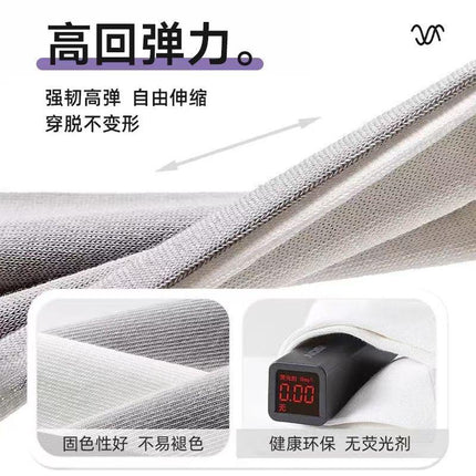 Disposable Socks for Men and Women, Mid-Length, Four-Season, Deodorant, Breathable, Travel and Business Trips, Portable, Daily Disposable, No-Wash Socks