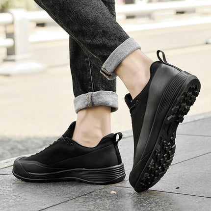 2025 Men's Outdoor Hiking Shoes Comfortable Trendy Lightweight Business Shoes Office Lightweight Thin Leather Shoes
