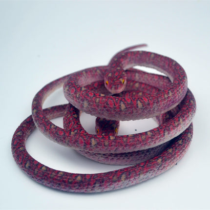 New Soft Rubber Pattern Python, King Snake, Germanium Snake, Red Snake, Various High Artificial Fake Snake Models