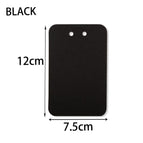 50 PCs/Pack 7.5x12CM / Black
