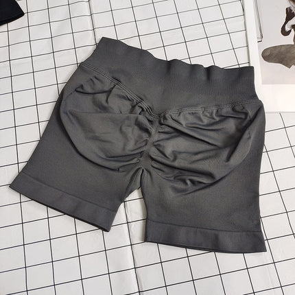 Sexy Peach Butt Fitness Shorts for Women, Sports Running and Cycling Three-Point Pants, High Elastic Butt Lift, Tummy Control, Quick-Drying Yoga Pants