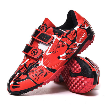 Football shoes children's broken nails spikes outdoor primary and secondary school students sneaker training match ball shoes