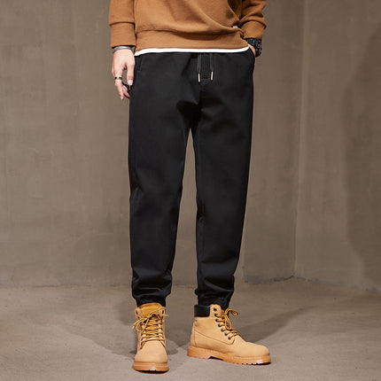 G618 | plus size Men's Spring and Summer New Longer Casual Pants Men's Simple Loose Joker Tooling Pants