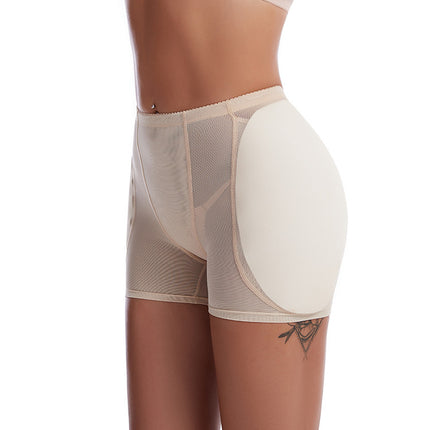 Women's Shapewear Tummy Control Pants, Waist-Cinching Pants, Fake Butt Pads, Pp Sponge Pads for Enhancing Hips and Buttocks, Butt-Lifting Shapewear Pants, Hip-Lifting Shapewear