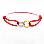 Red rope + two-color accessories