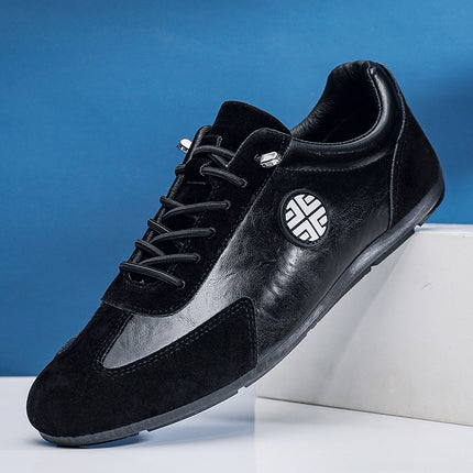Men's Shoes Summer New Fashionable All-match Casual Shoes Soft Sole Slip-on Lazy Shoes Beans Shoes Trendy Shoes Forrest Gump Shoes for Men