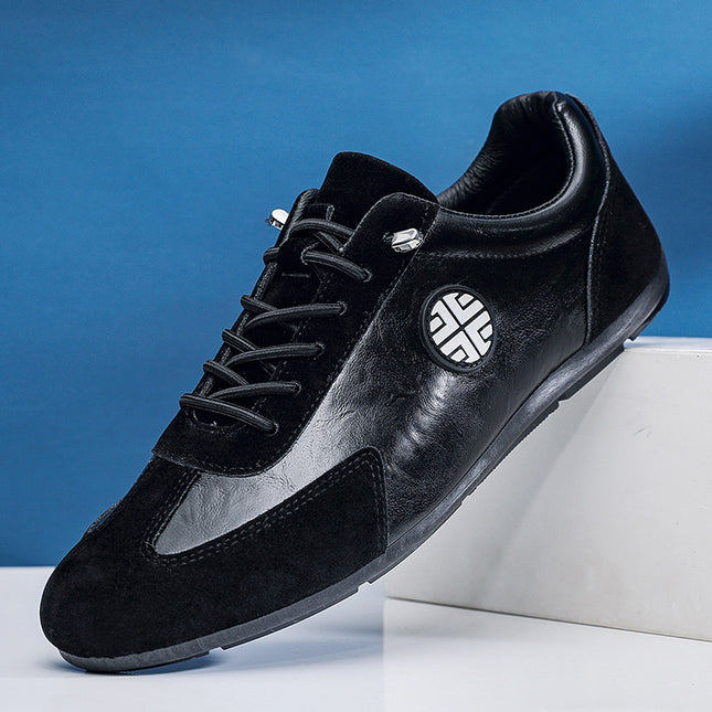 Men's Shoes Summer New Fashionable All-match Casual Shoes Soft Sole Slip-on Lazy Shoes Beans Shoes Trendy Shoes Forrest Gump Shoes for Men
