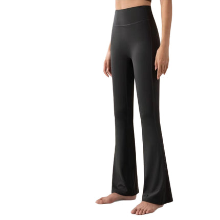 A255 brushed high-waisted pants