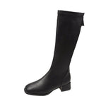 Black regular version [pu+height 4cm] / 34