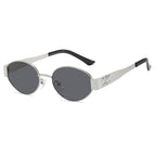 Silver framed gray piece / Uv protection