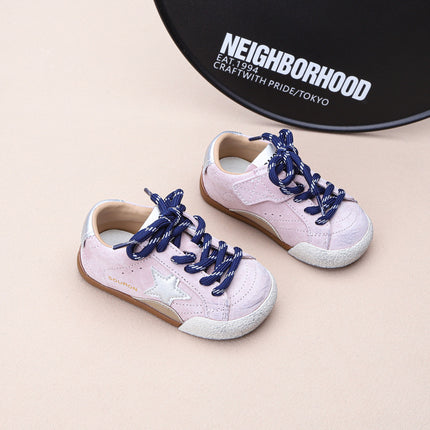 Children's Sneakers 2025 Autum New Boys' Low-Cut Non-Slip Shoes Girls' Fashionable Versatile Casual Sports Shoes