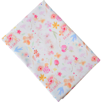 145cm Wide 40 Count Poplin Pure Cotton Fabric Plain Cotton Fabric Shirt Dress Hair Tie Handmade DIY Cloth