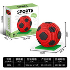 Source building block manufacturers can be substituted into the warehouse / red football