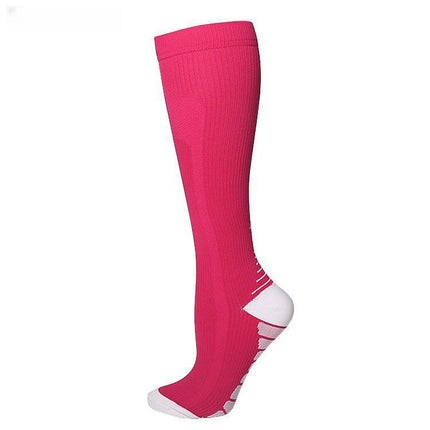 Amazon sports compression socks women summer sports professional stockings running calf socks elastic compression socks wholesale