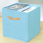 (wood handle) blue without cover / Large size (28*28*28cm)