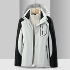 Male three-in-one ivory white / M