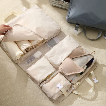 Travel Storage Bag 7-in-1 Suitcase Storage and Organization Clothing Intimates Classification Business Trip Travel Storage Bag