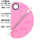 Pink large semicircle/set