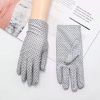 Polka dot silver gray / Free size
