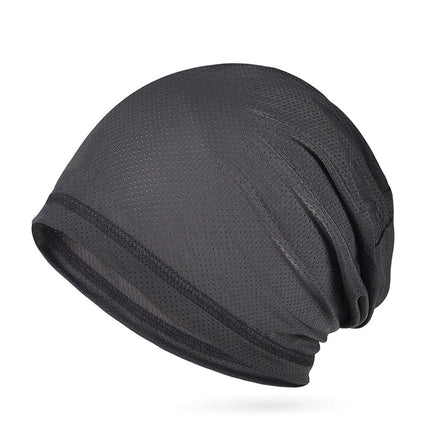 Summer outdoor single-layer cap quick-drying sports riding running cool thin mesh breathable sunscreen cap