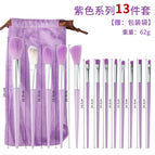 Cosmetic brush 13 + bag 