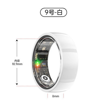 Cross-border new ceramic steel R1000 smart ring health monitoring sleep heart rate blood oxygen exercise remote care
