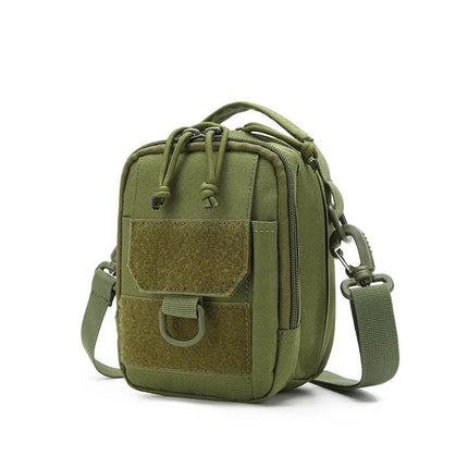 New Outdoor Crossbody Portable Shoulder Bag Multifunctional Portable Waist Bag Mobile Phone Card Bag Large Capacity Crossbody Bag