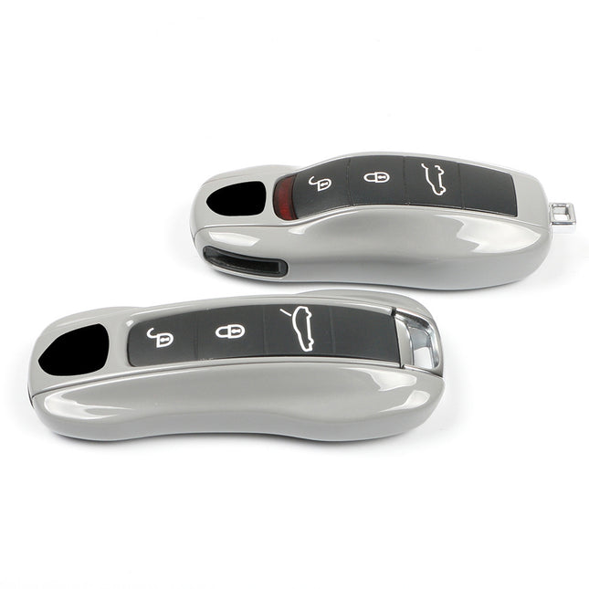 Suitable for Porsche track gray key case Macan718Cayenne911Panamera key case