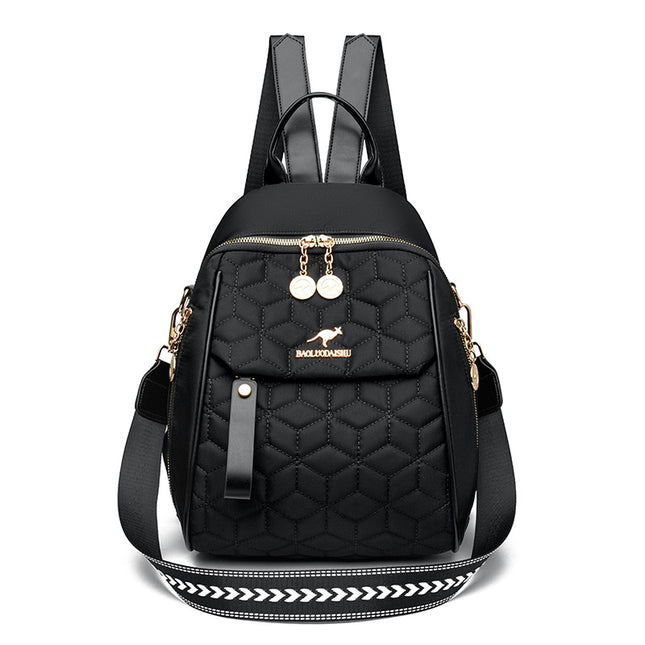 Cross-border New Women's Bag 2025 Casual Korean Women's Oxford Backpack Fashion Urban Commuter Travel Backpack