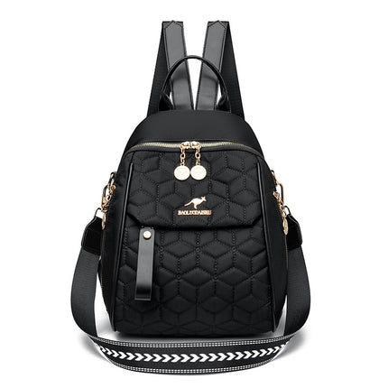 Cross-border New Women's Bag 2025 Casual Korean Women's Oxford Backpack Fashion Urban Commuter Travel Backpack
