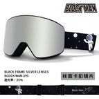 Black frame Silver (non-magnetic)
