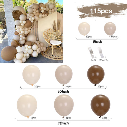 Cross-border Amazon Balloon Chain Arch suit New Birthday Decoration Wedding Room Wedding Balloon Scene Decoration Wholesale