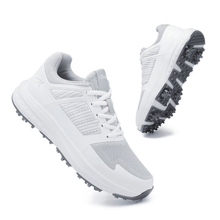 X68 Golf Shoes for Men and Women, Breathable Broken Nails, Movable Nails, Non-Slip Outdoor Casual Sports Shoes