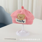 Lucky beret-watermelon red / 3-48 months