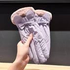 Purple - skin-feeling rabbit ears / One size fits all