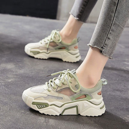 Women's Shoes Summer Thin Mesh Shoes Junior High School Students Hollow-out Torre Shoes Breathable Mesh Surface Soft Bottom Toe Sports Sandals